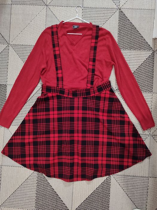 Шкіряна сукня новорічний набірXl-Xxl великого розміру для пишних пані