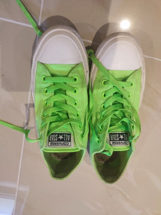 Converse Chuck Taylor 151122C roz 39 neonowe zielone 
Rozmiar 39 (duże