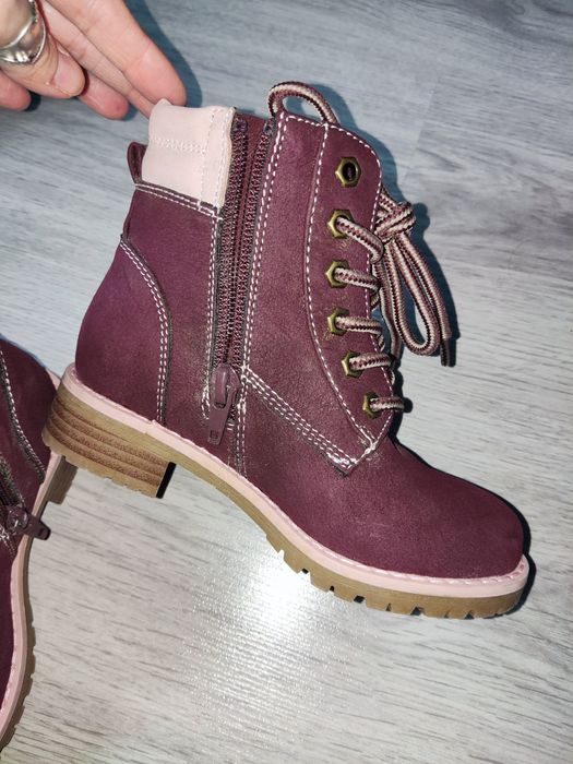 Buty Venice Nowe zimowe  Trapery   Trzewiki Kozaki dziewczęce 27