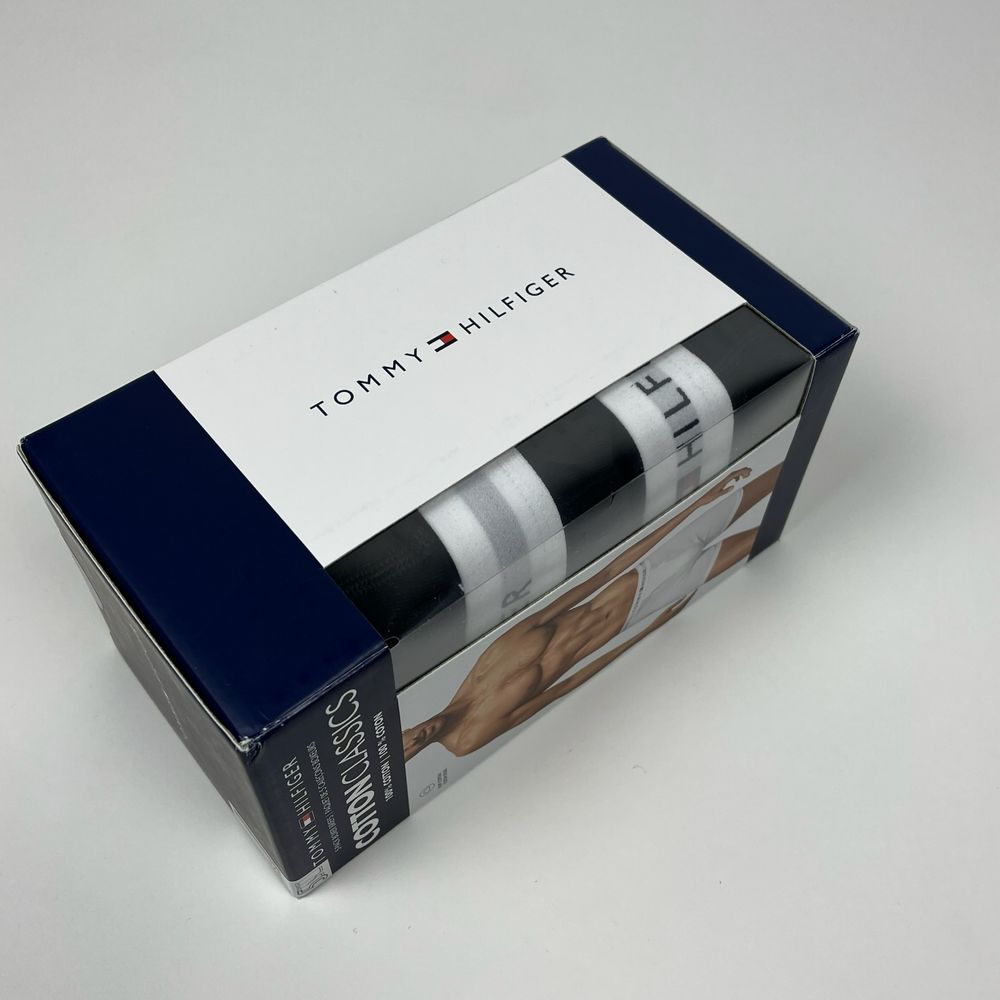 ОРИГІНАЛ боксери Tommy Hilfiger труси чоловічі чорні 5 штук пар С М Л