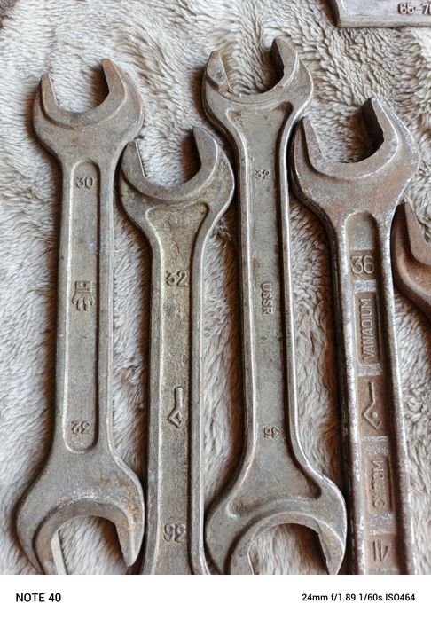 Гайкові ключі великих розмірів СРСР , ключі для круглих шлицьових гайо