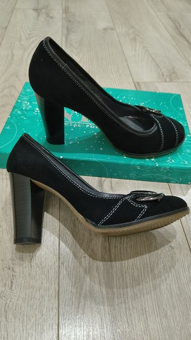 Туфлі замша 36р на 23 см