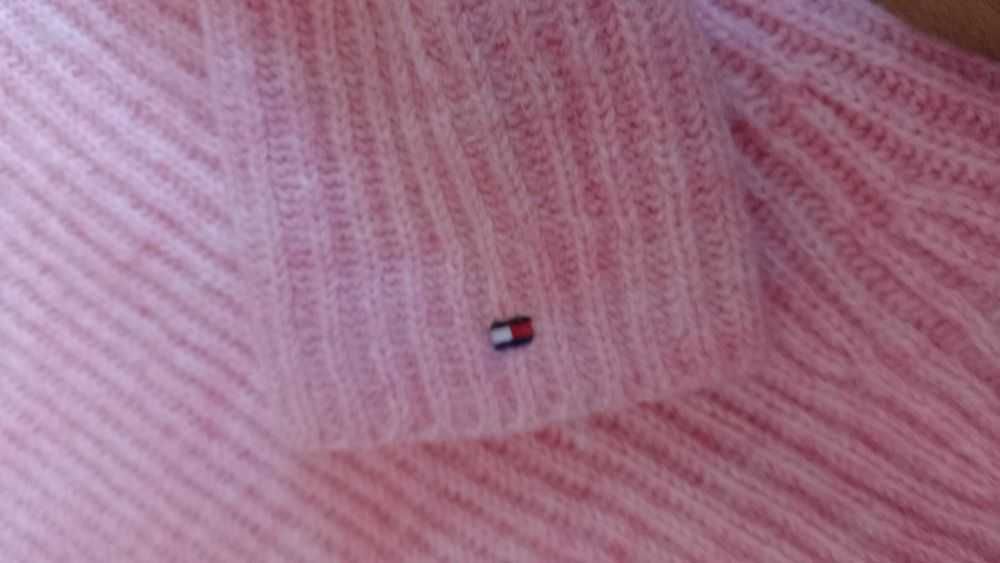Damski sweter TOMMY HILFIGER r.L wełna stan bardzo dobry