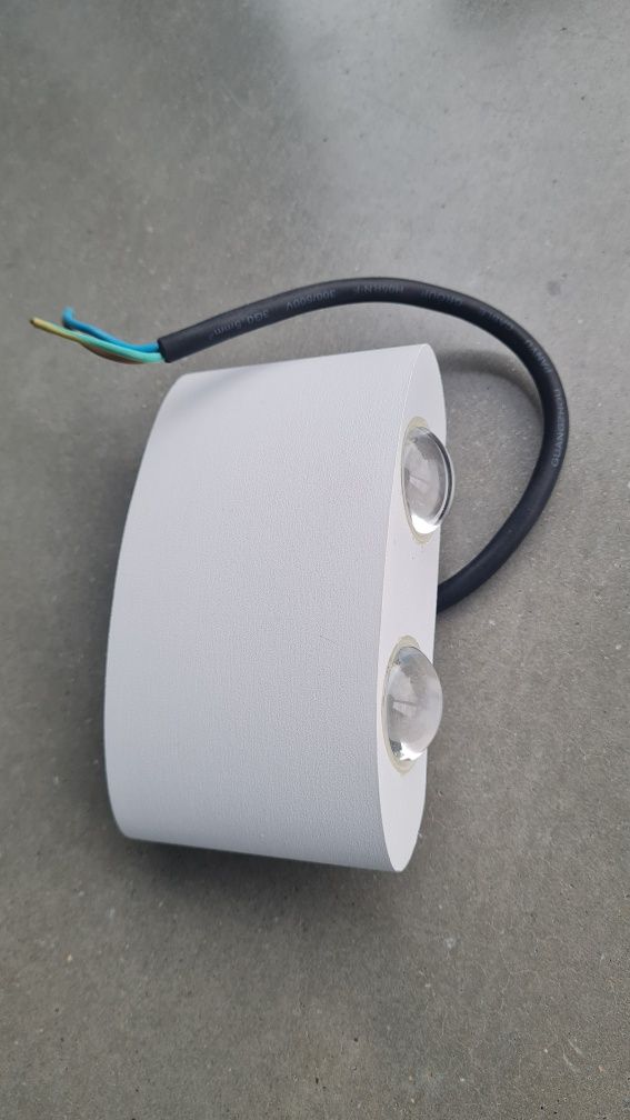 Italux Gilberto PL-261W kinkiet oprawa ścienna zewnętrzna 4x4W LED bia