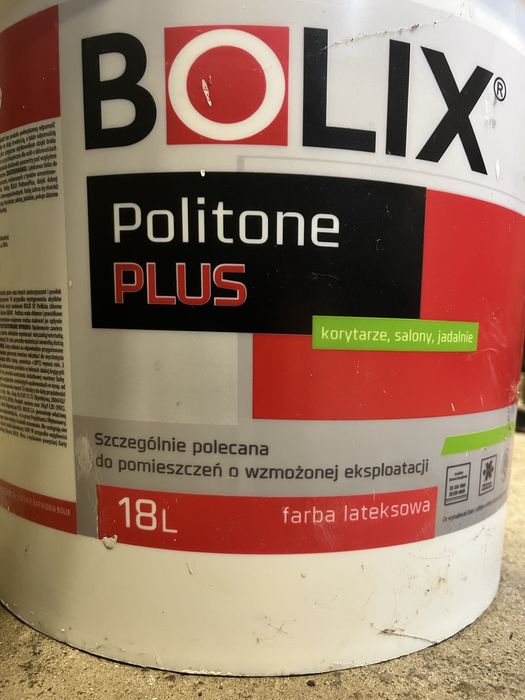 Farba silikonowa biala 18l
