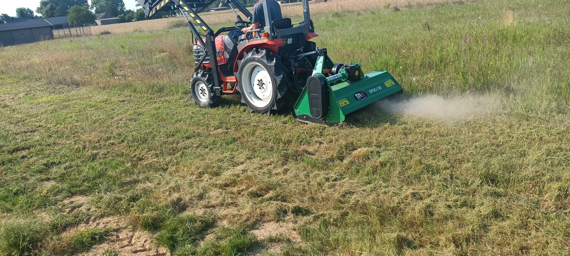 Usługi glebogryzarka separacyjną i bijakową itp.