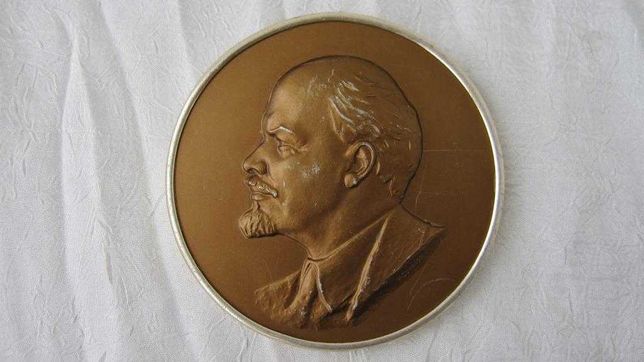 Плакета Ленин В.И. плакетка настенная медаль СССР