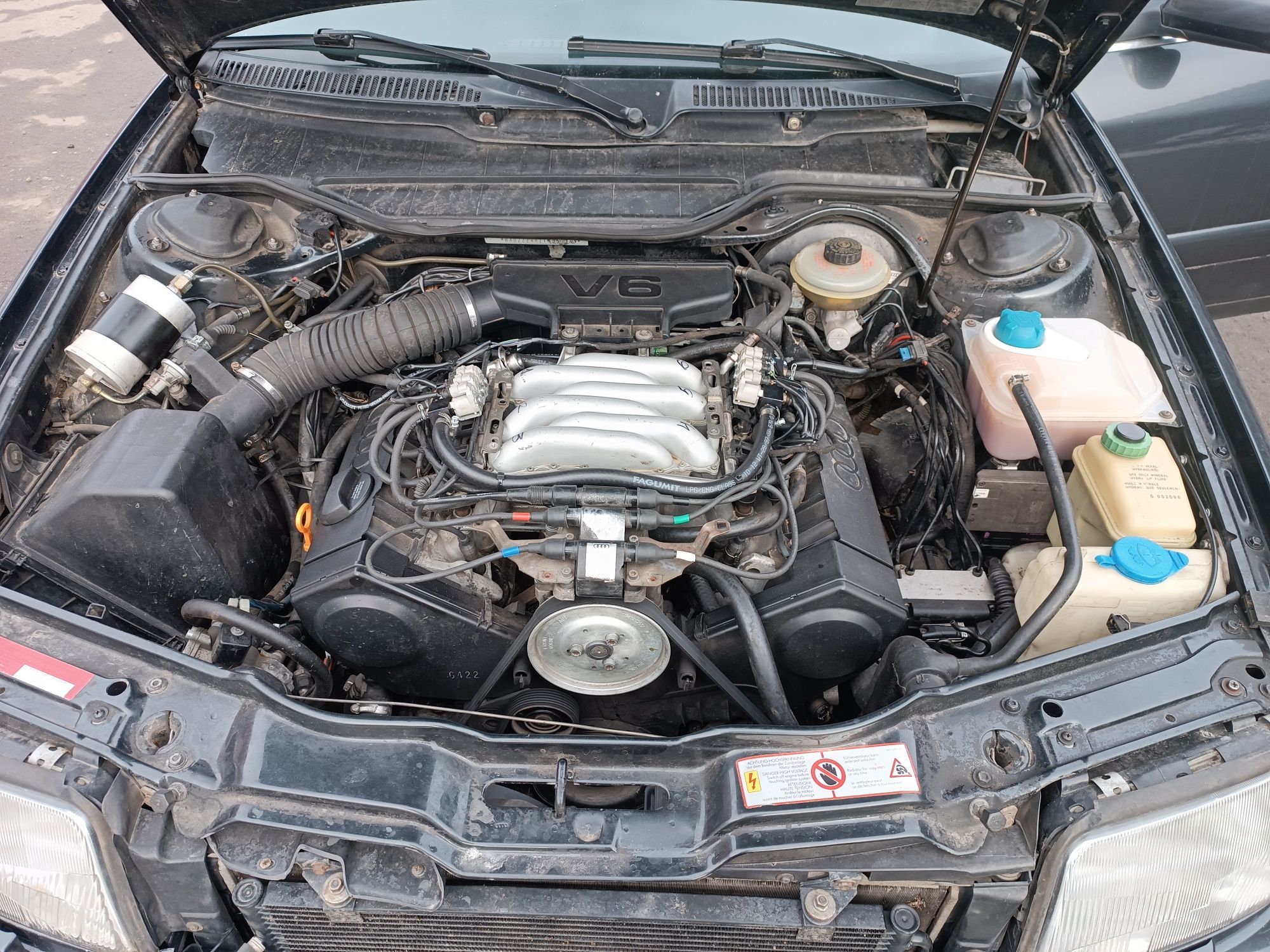 Двигун двигатель мотор AAH ABC audi a6 c4 audi 100 2.8 2.6