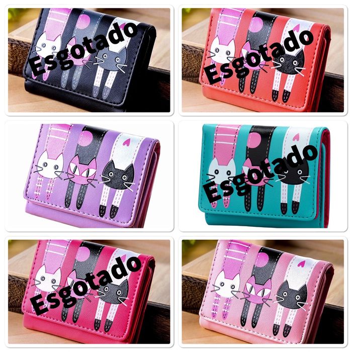 Carteira Gatos MOLAVE