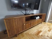 Szafka rtv komoda nowoczesna klasyczna zaoblenia ryfle