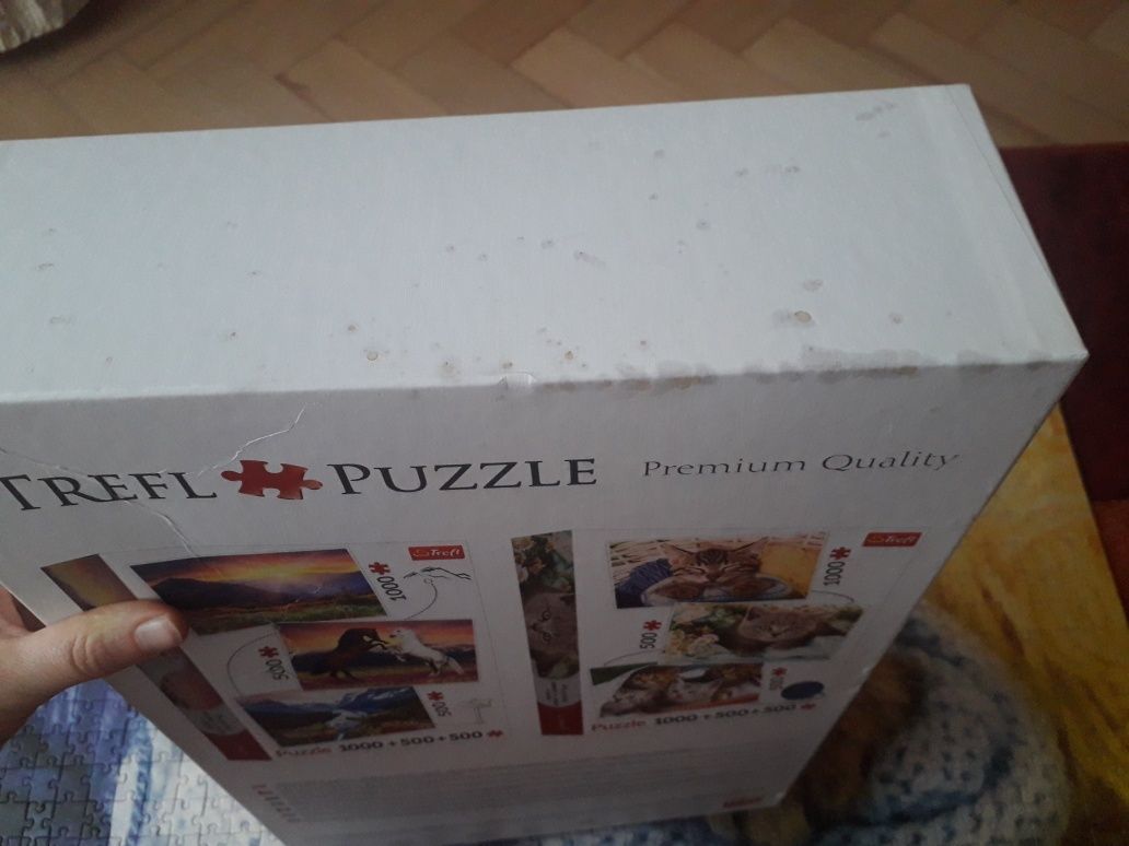 Puzzle koty 3w1 Trelf