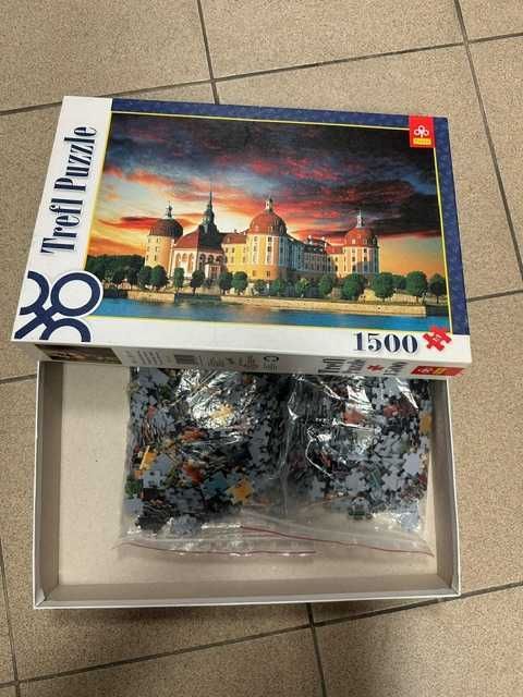 Trefl Puzzle 1500El. Zamek Moritzburg Niemcy