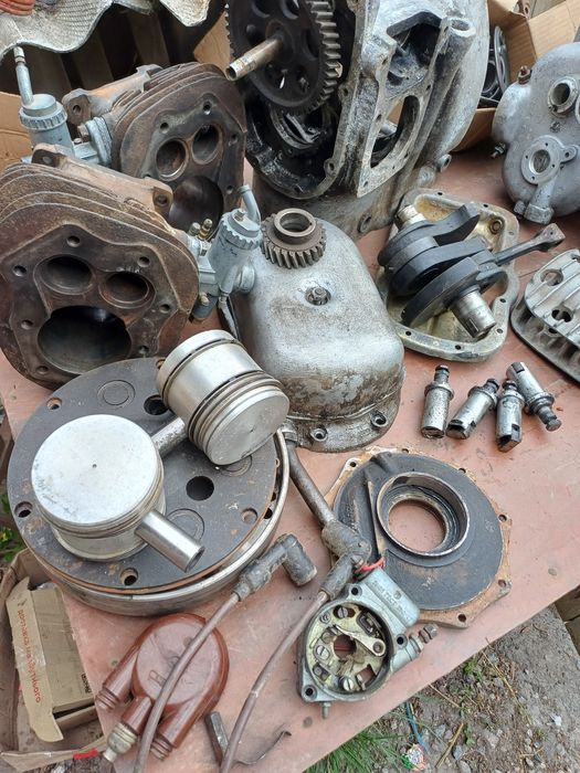 М72, 1955 р. оригінал на ходу із коляскою поч. 1950-х рр.