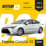Toyota Corolla/CHR/Lexus/ Hybryda + LPG/ Uber/ 650 zł/ Fabia 350 zł