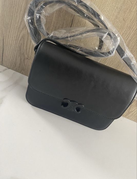 Nowa czarna klasyczna torebka Celine