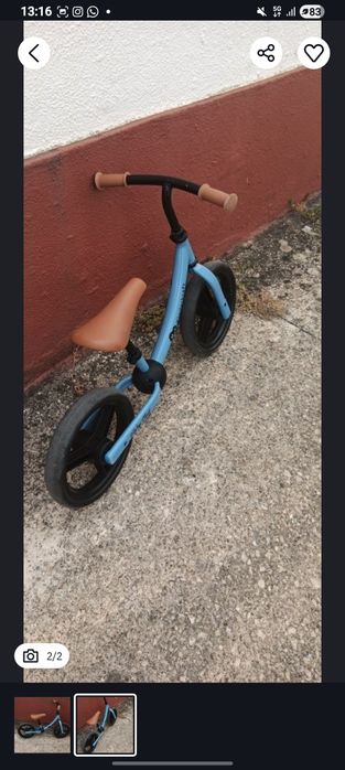 Bicicleta sem pedais