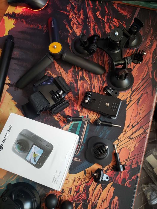 Розширений комплект! Екшн-камера DJI Osmo 360 (8K 360 градусів)