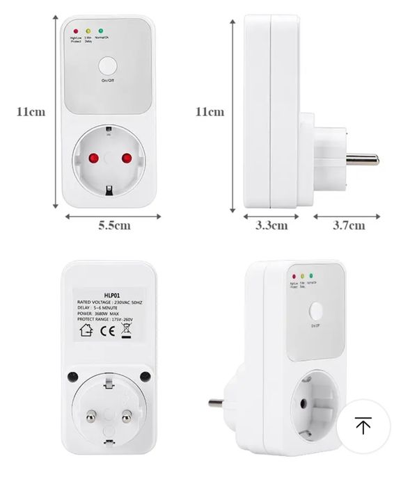 Реле напруги HLP01 Захистить ваш холодильник від згорання компресора.