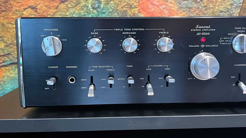 SANSUI AU-6600/serwis/DŹWIĘK 1.KLASA/klasyka/ODJAZDOWY/oryginał/1975r.