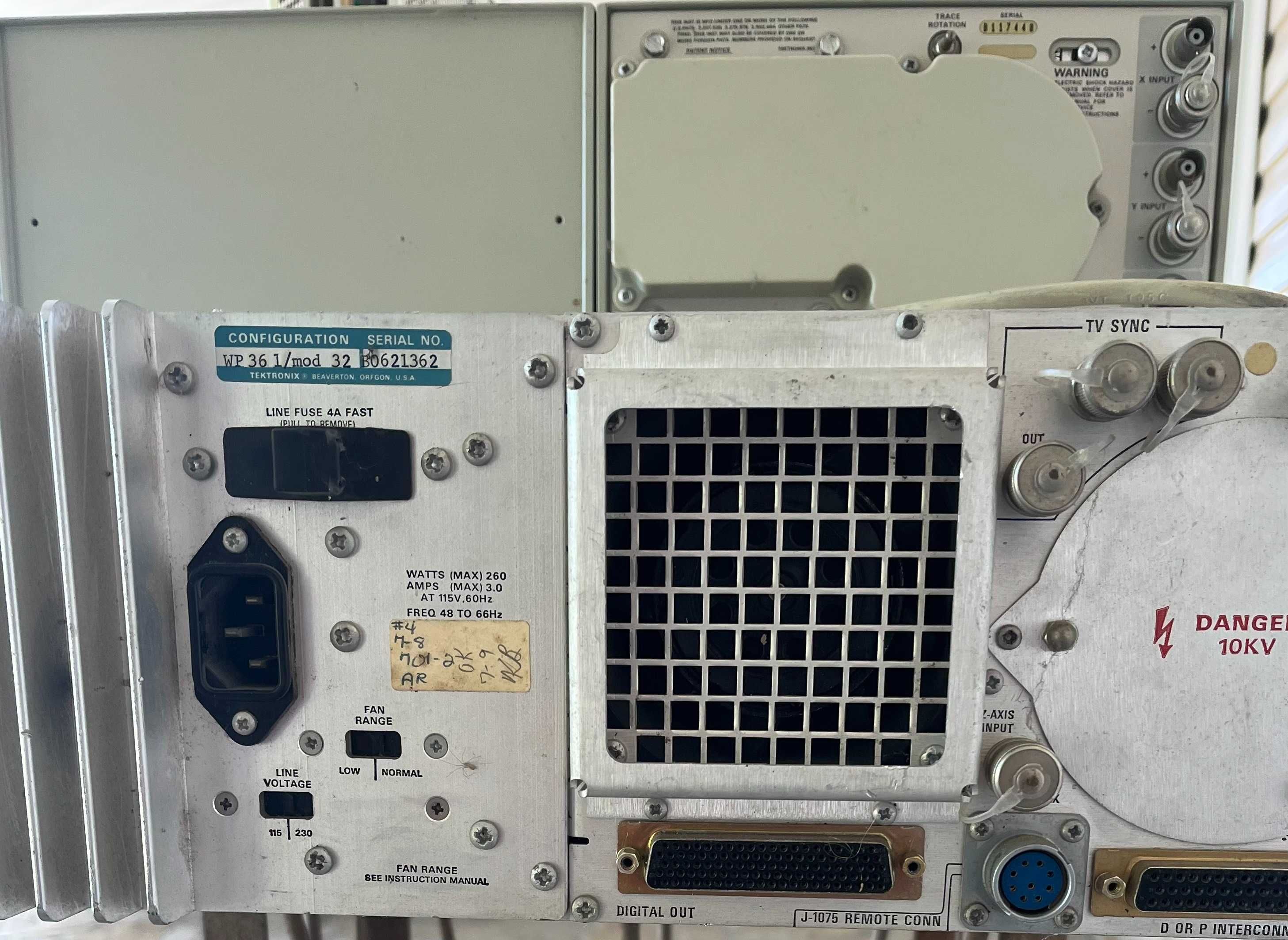 Tektronix R7912, 7612D Transient DIGITIZER