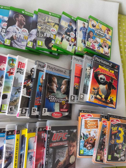 Jogos Para Despachar Apenas 1,5€ Cada Wii Xbox One PS2 Psp Fifa Pes