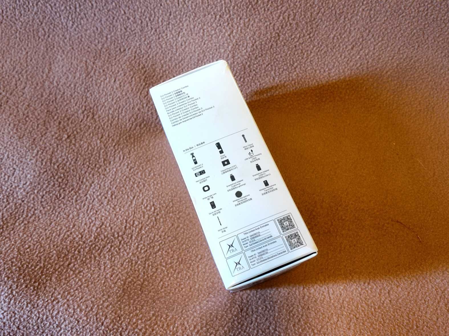 Dgi, Osmo pocket 2 Creator Combo, Na Caixa.