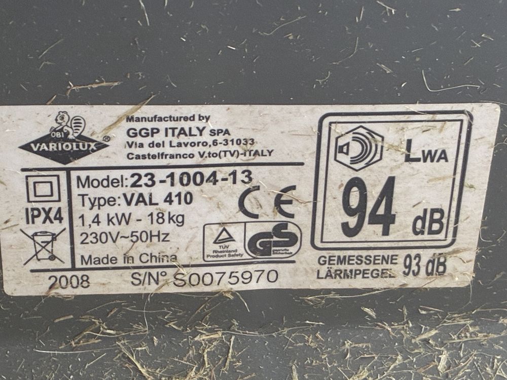 Kosiarka elektryczna Variolux VAL 410 – używana, sprawna