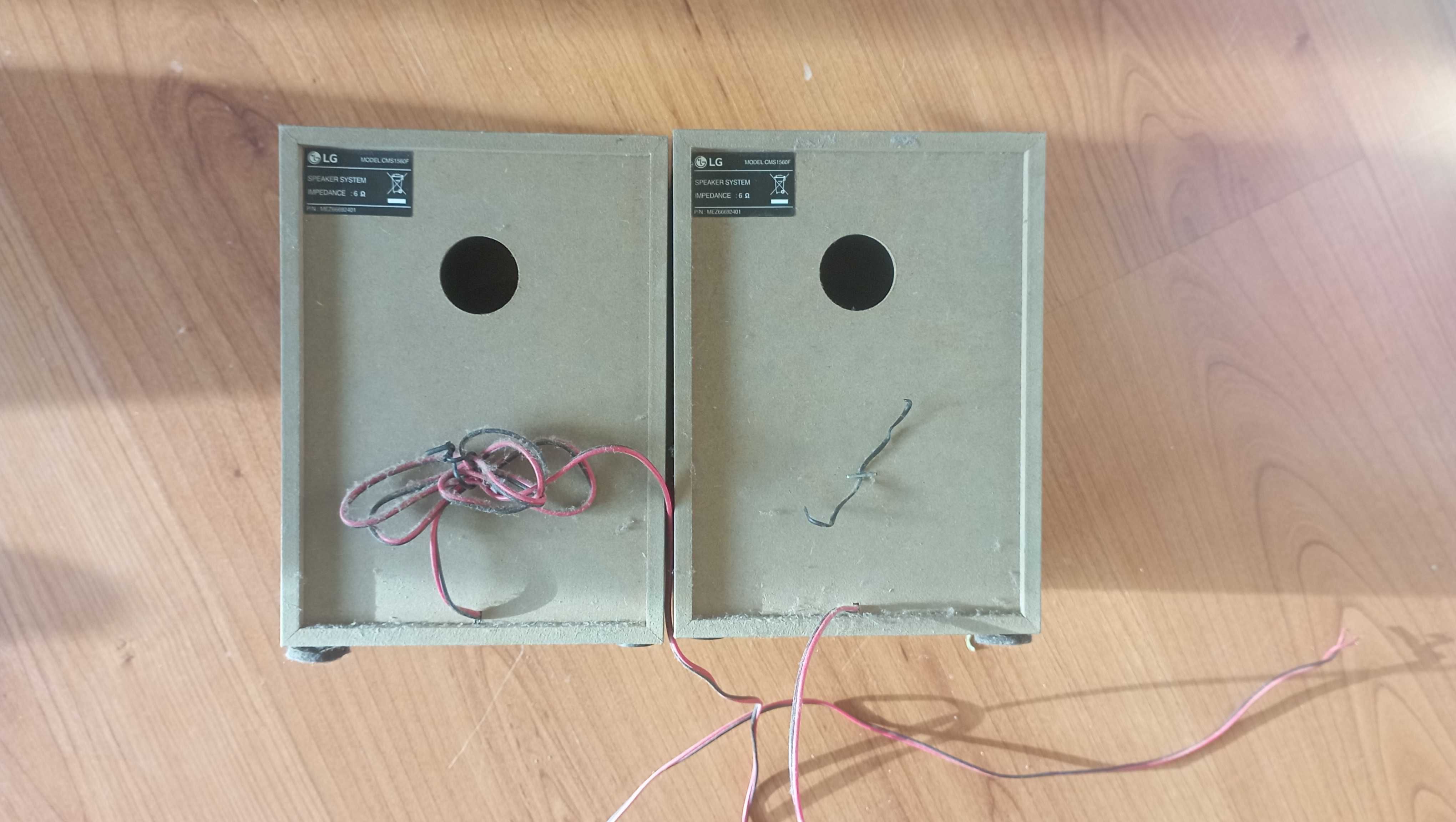 Colunas LG para aparelhagem