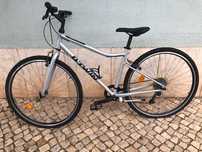 Bicicleta de trekking - RIVERSIDE 120 (Cinzento metalizado)