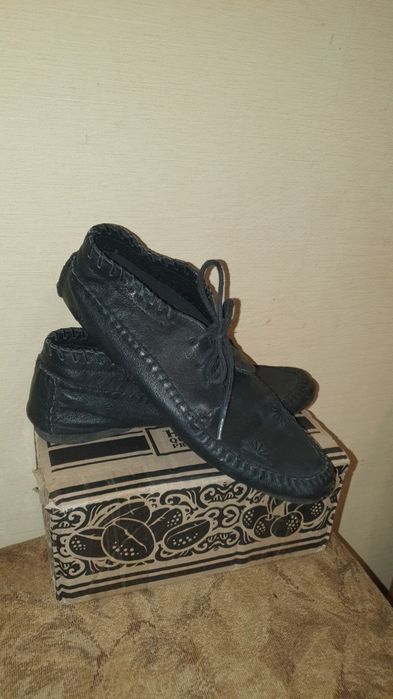 Женские мокасины туфли кожанные