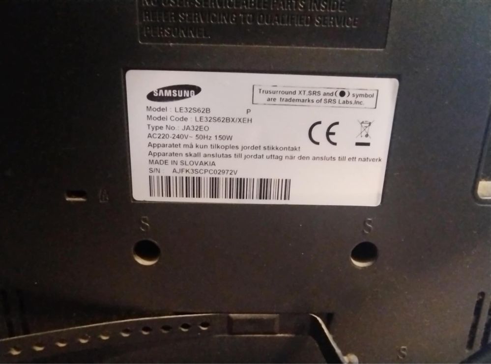 Telewizor Samsung 32 cale le32s62b