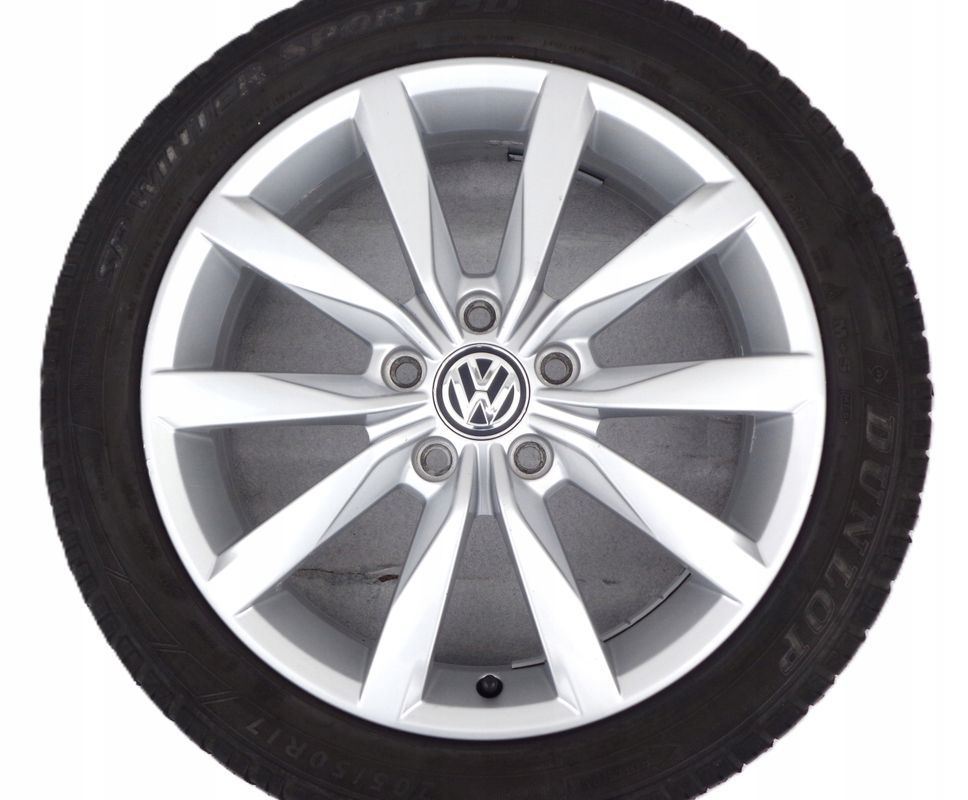 Felgi 17 Vw Golf V-viii Caddy Scirocco T-Roc 5x112 oryginalne Dijon