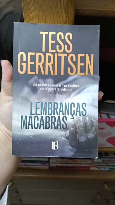 Livro "Lembranças Macabras" de Tess Gerritsen, saga Rizzoli and Isles