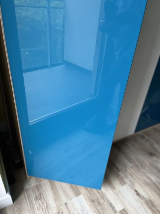Drzwi PAX turkus Fardal 50x236 7 sztuk jak Nowe IKEA fronty