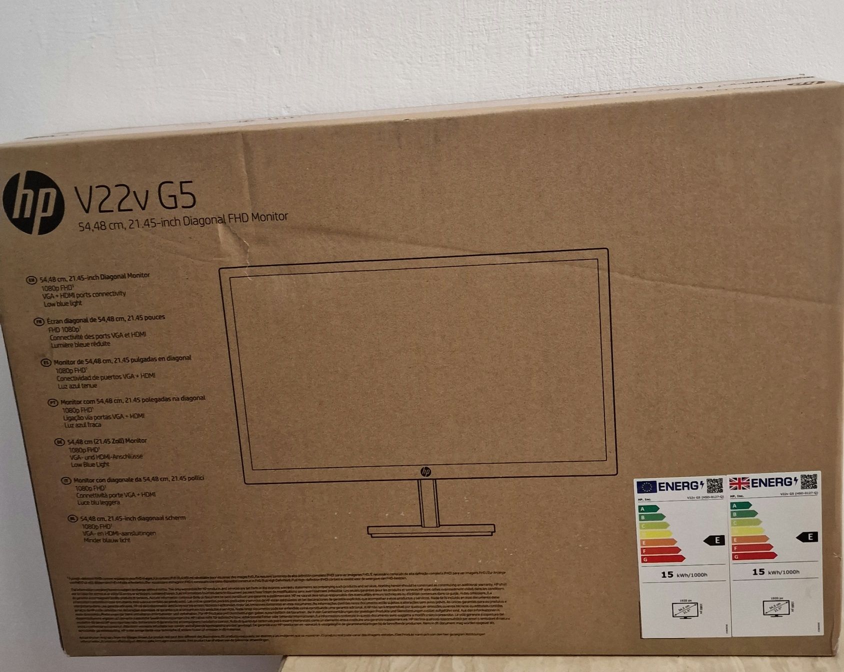 Монітор HP V22v G5
