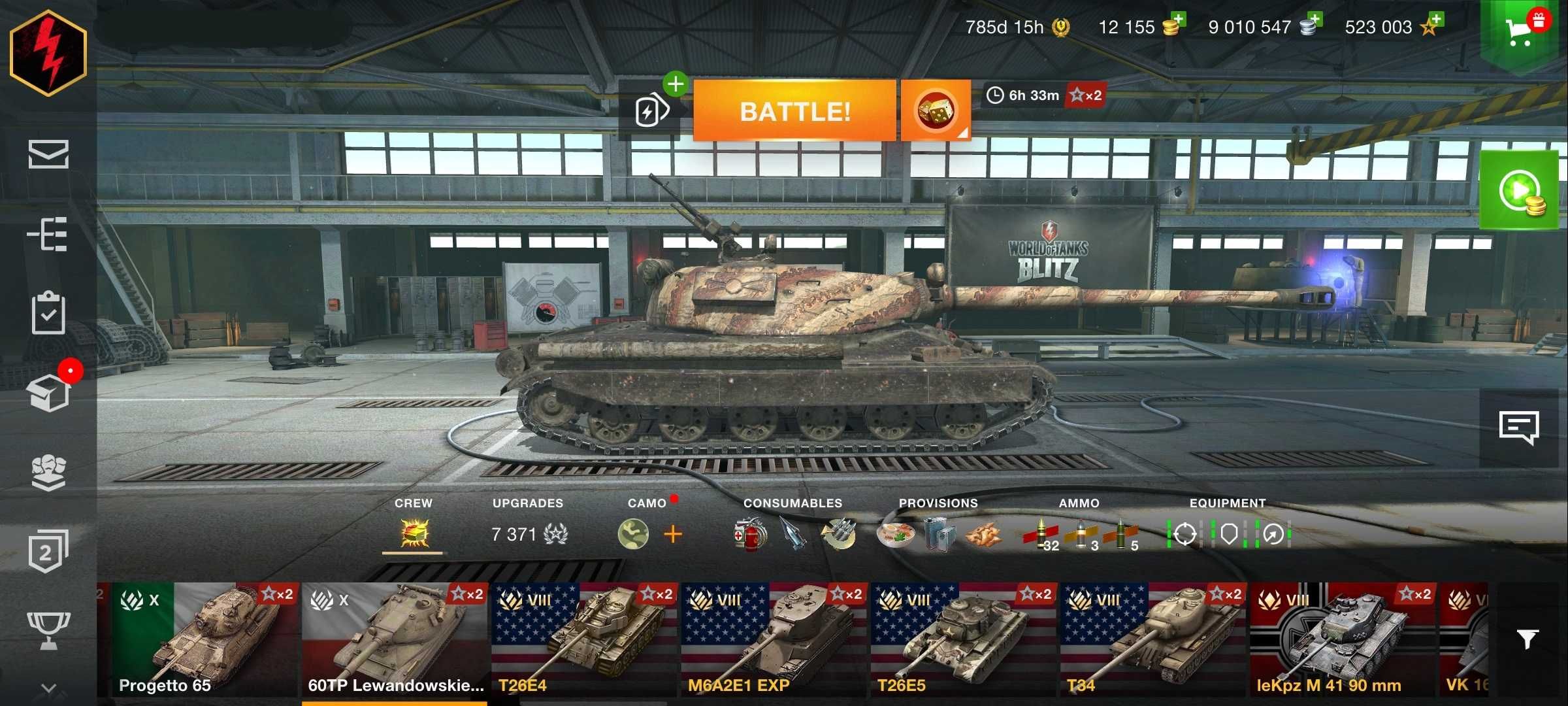 Продам ТОП аккаунт WOT BLITZ 29к золота