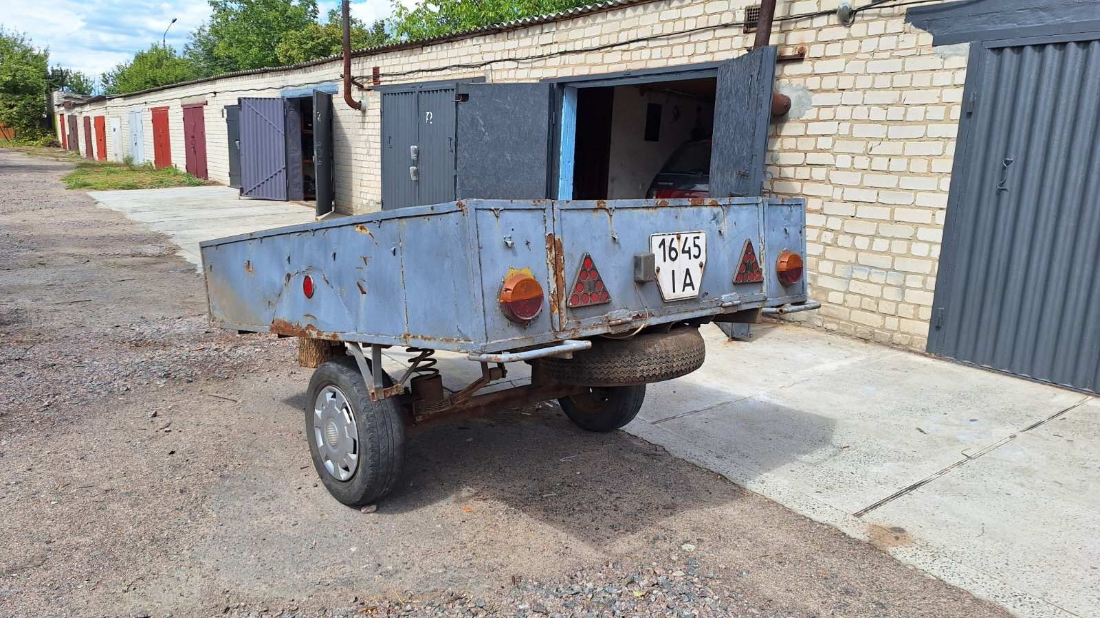 Продам причіп автомобільний посилений