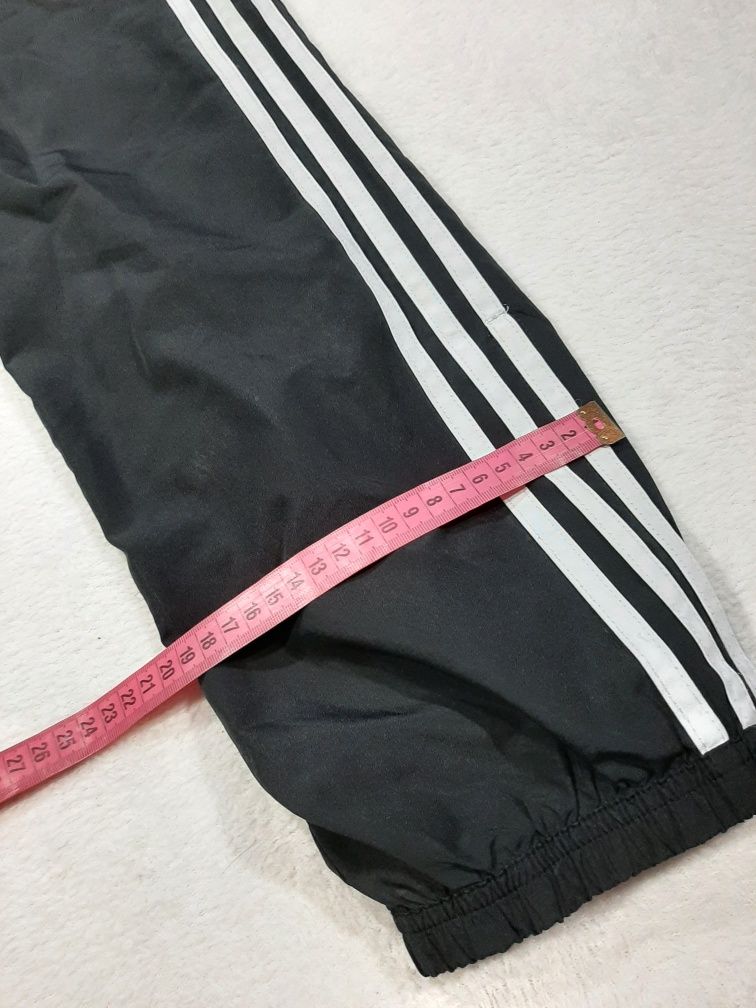 Spodnie Dresowe Męskie Adidas Rozpinane r. 11-12Y M Sweatpants Zipper