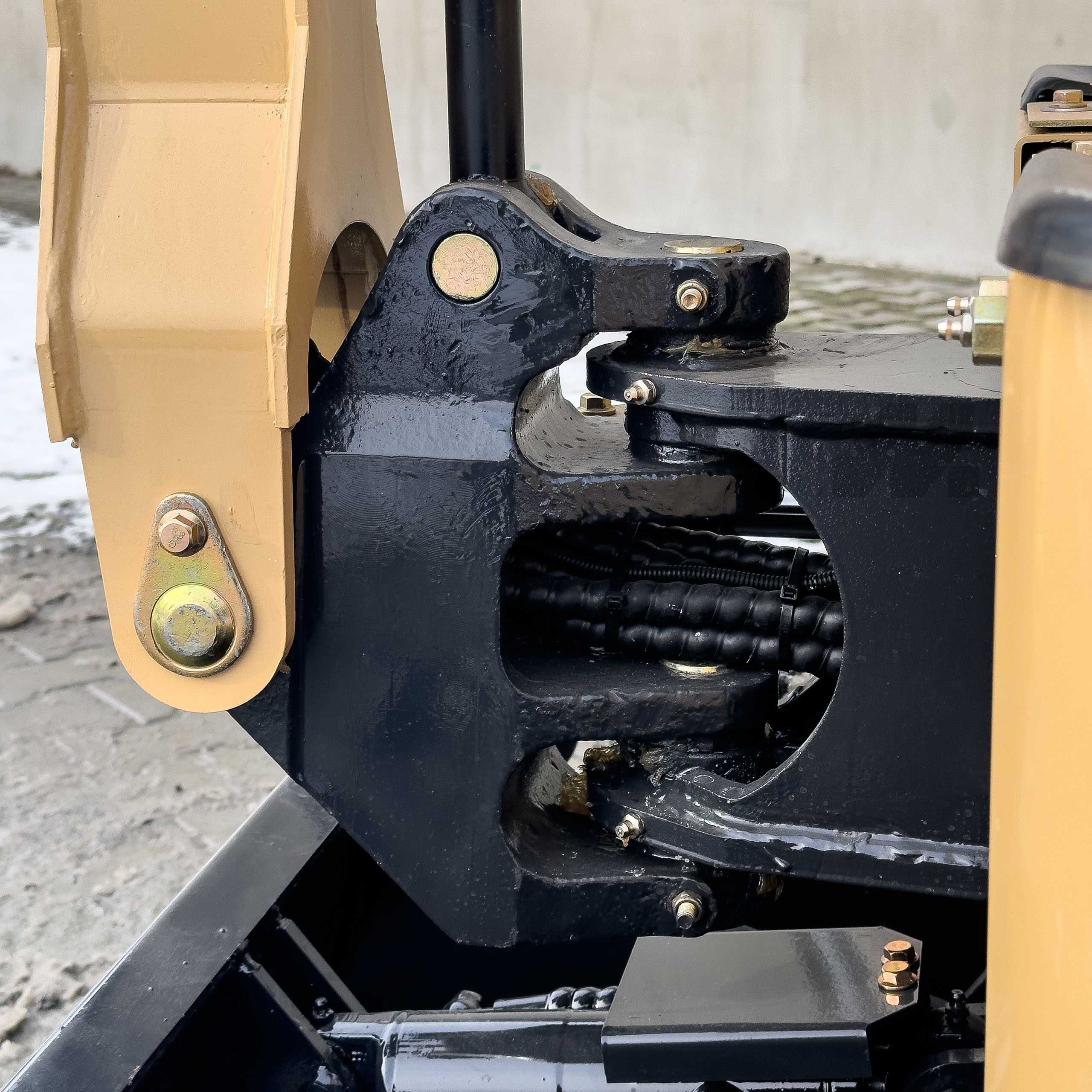 Minikoparka Meyer EX12 - silnik YANMAR, pompa PARKER jak JCB CAT