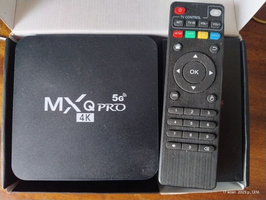 Смарт приставка MXQ Pro 4K TV Box 4/64 GB