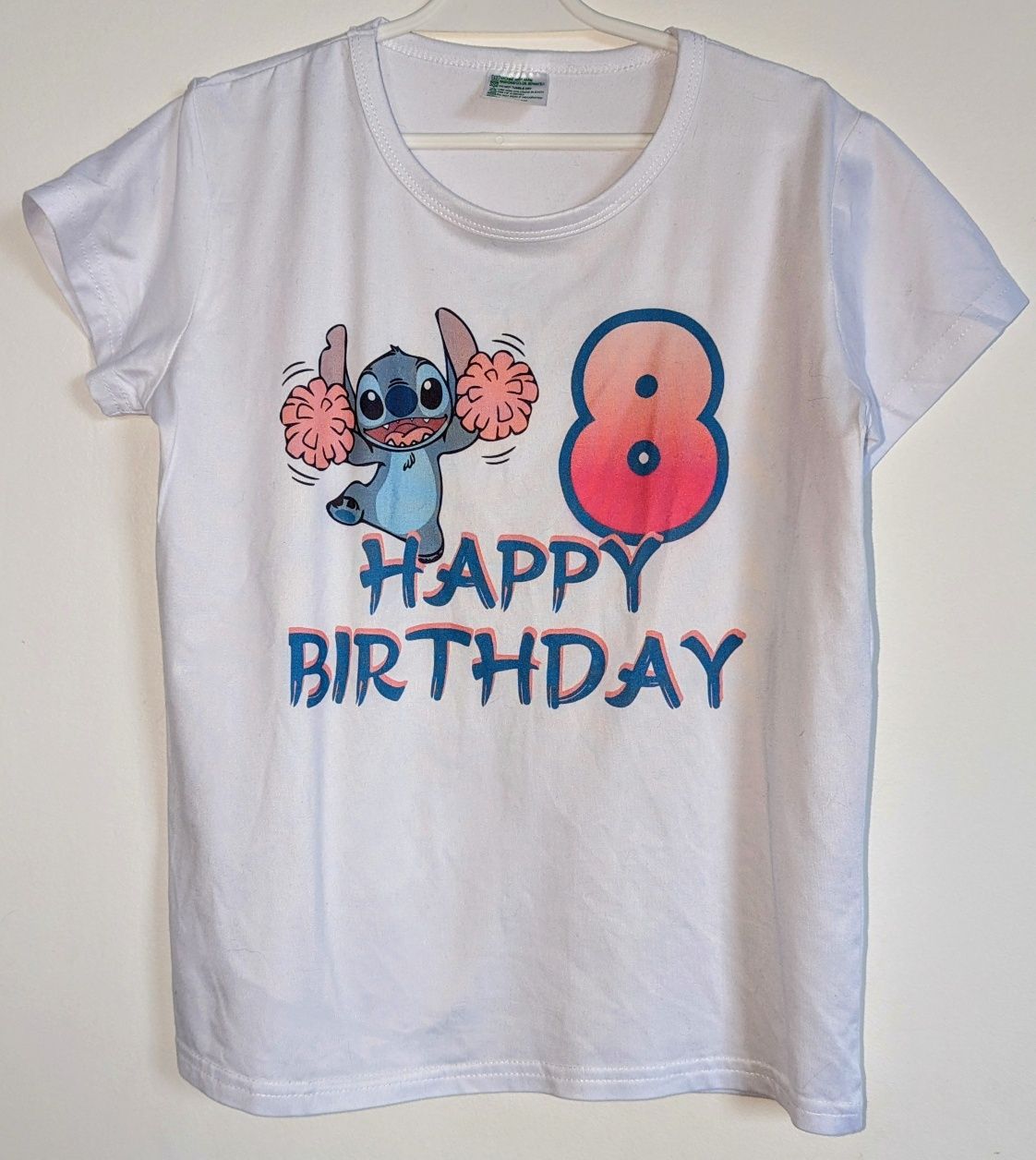 Koszulka Stich "8 Happy Birthday"