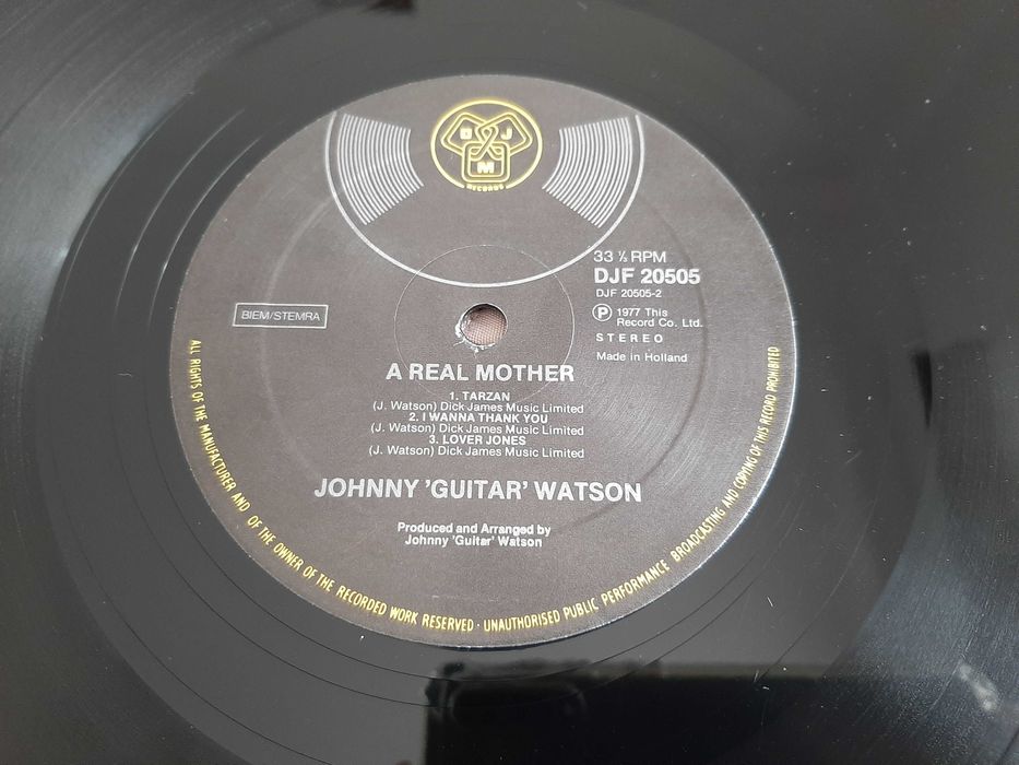 Johnny Guitar Watson - A Real Mother - Europa - Vinil LP