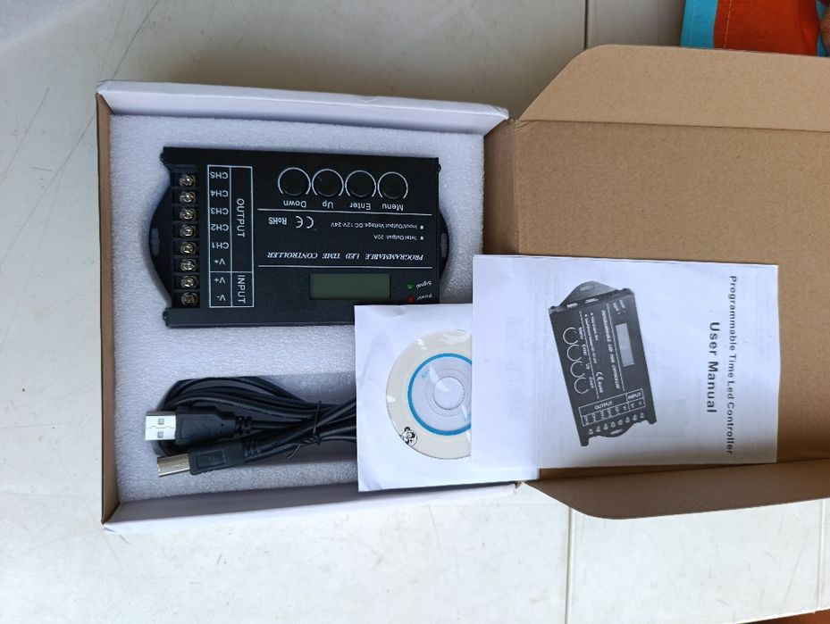 Controlador programador LED