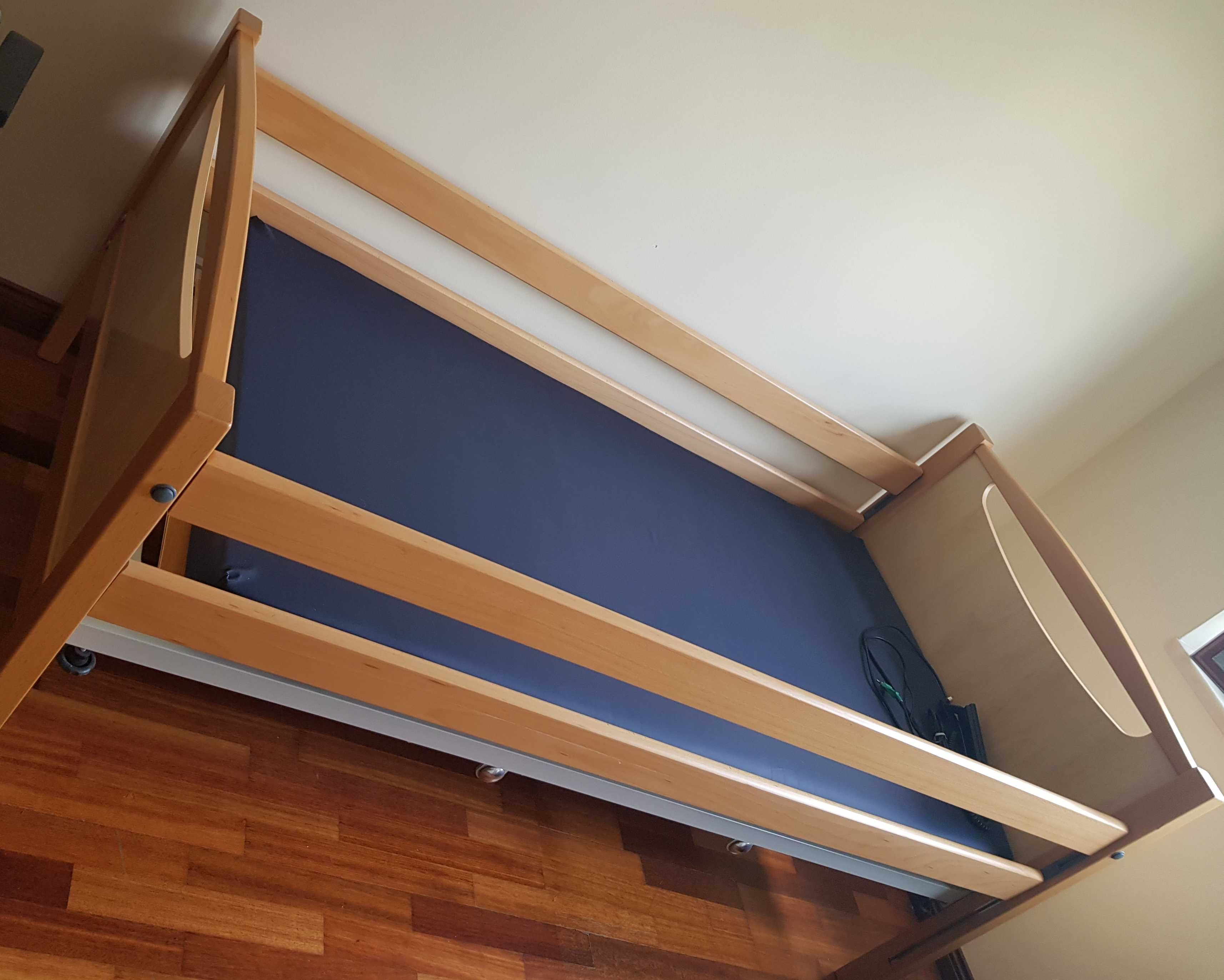 Cama Articulada Eléctrica Geriátrica + Cadeira para Banho/Duche