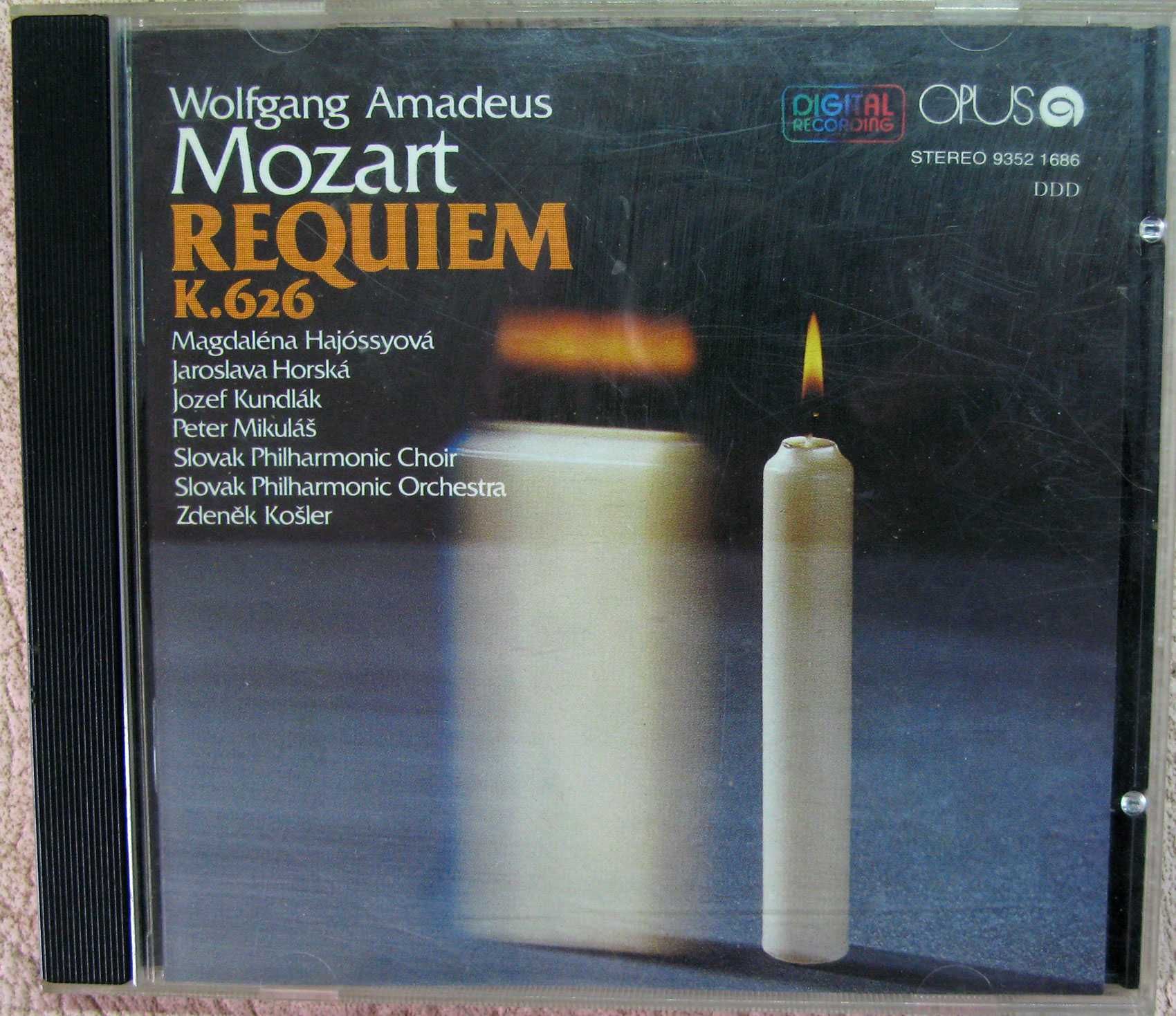 Mozart Requiem audio cd