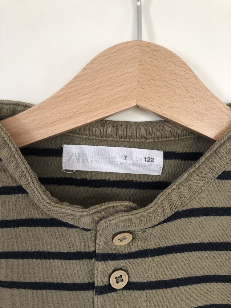 Bluzka koszulka w paski Zara