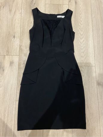 Sukienka czarna rozmiar 36 baskinka