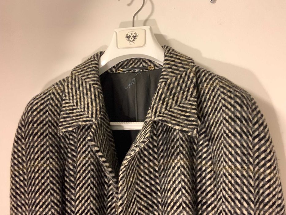 Płaszcz Męski 100% Wełna Dziewicza, Vintage, Pierre Cardin