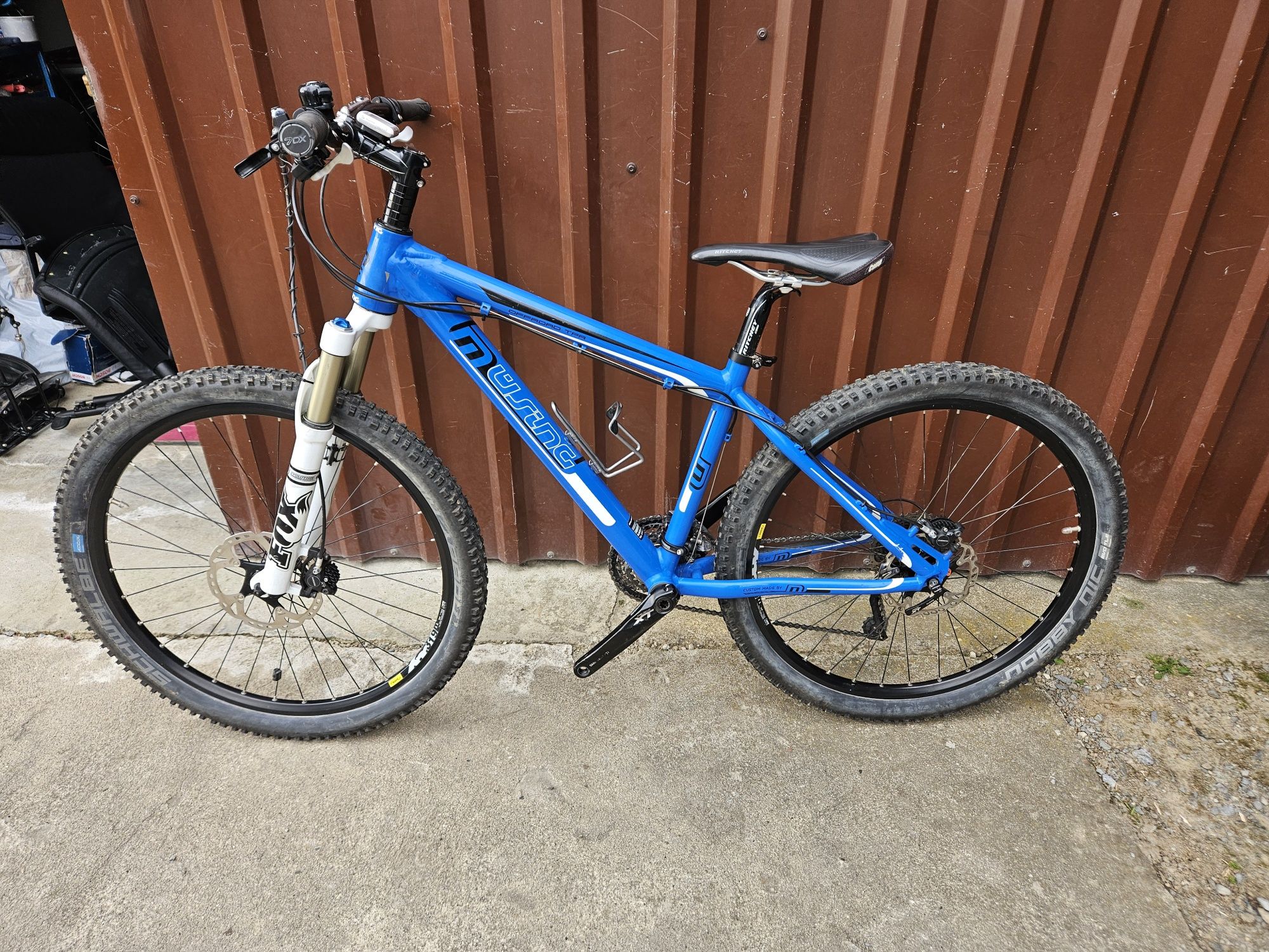 Rower górski mtb aluminowy deore xt fox