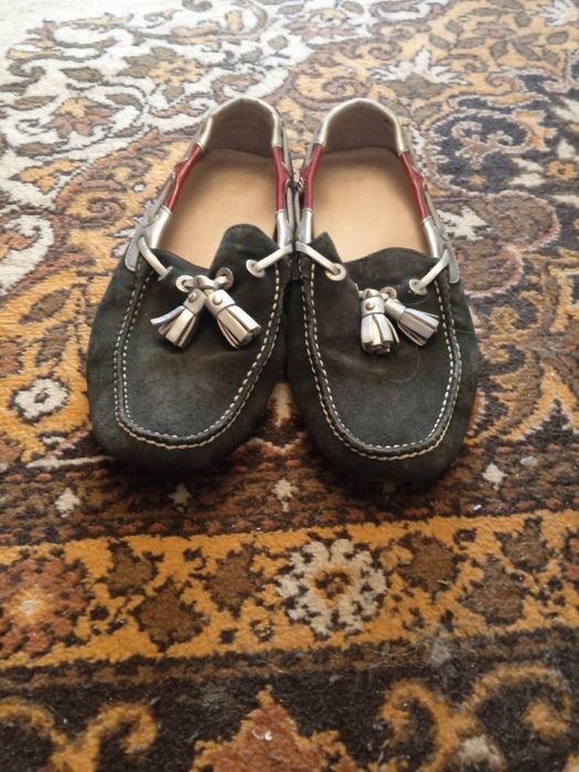 Шкіряні хлопчачі макасини